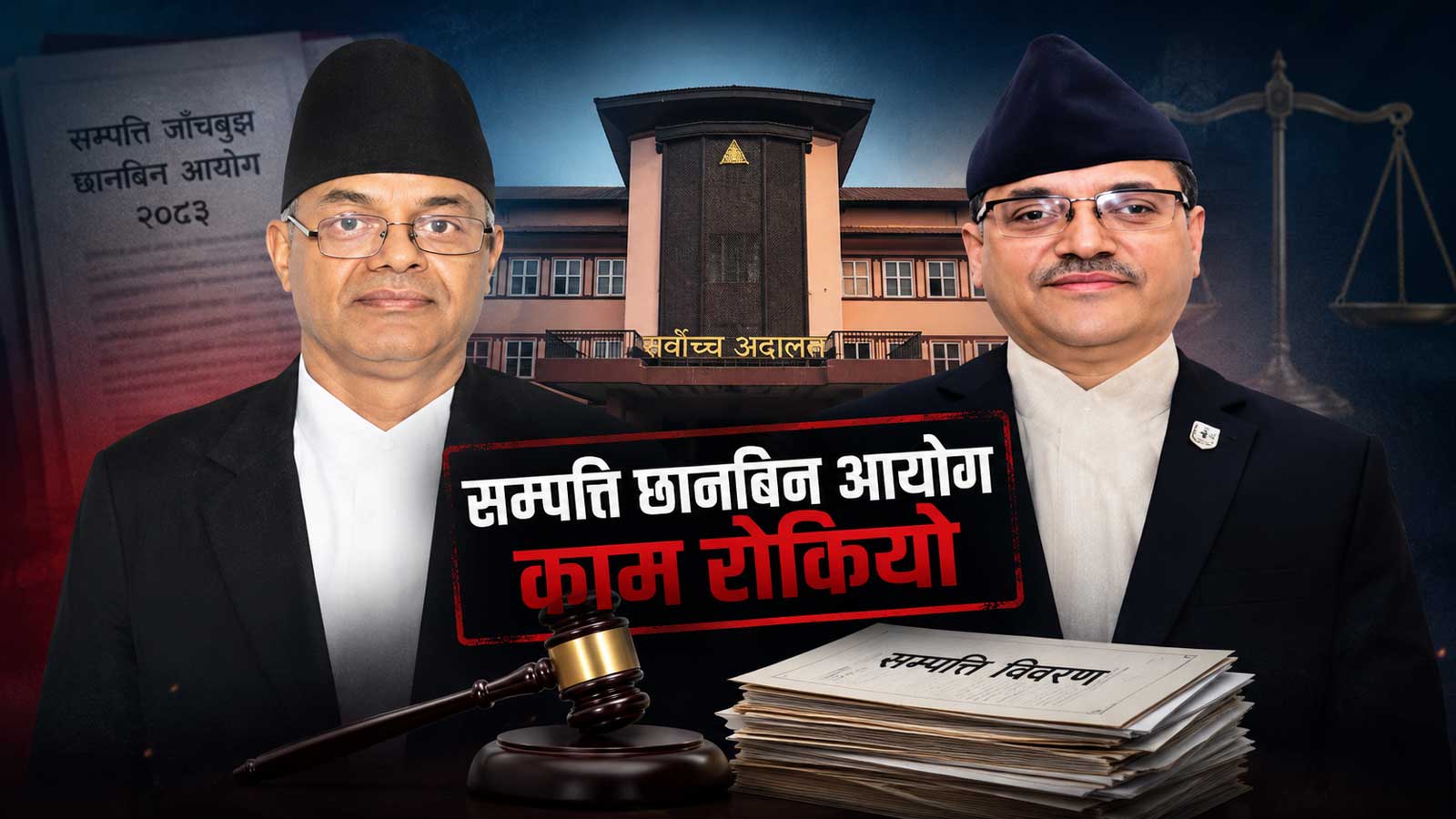 सर्वोच्चको अन्तरिम आदेशले रोकियो ‘सम्पत्ति छानबिन आयोग’को काम, संवैधानिक वैधतामाथि प्रश्नै प्रश्न