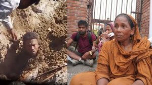 ‘घाँटीसम्म पुरिएको जिउँदो मान्छे’को भिडियोले एउटी आमाको मनमा वढाएको आशा र वेचैनी