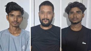 सप्तरीबाट खैरो हेरोइन ल्याएर काठमाडौँमा बेच्ने गिरोहका तीन जना नयाँ बसपार्कको गेष्ट हाउसबाट पक्राउ
