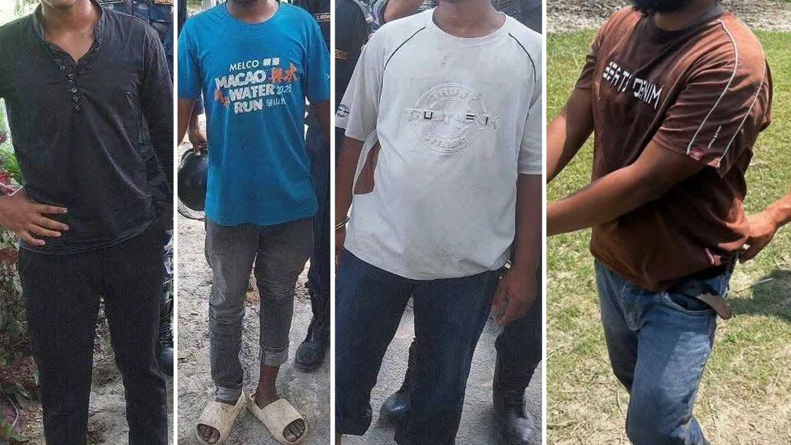 कप्तानगन्ज झडपमा केही युवा प्रहरी नियन्त्रणमा, रास्वपा नेताले सार्वजनिक गरे चार जनाको फोटो