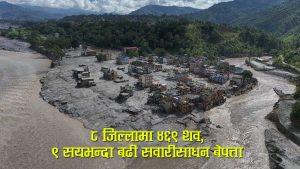 भोटेकोशी बाढीको कहरः रसुवामा शवको चाङ, ५० भन्दा बढी शव खोलाकिनारमै, राज्यको उपस्थिती देखिएन