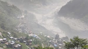 रसुवामा भोटेकोशीको भीषण बाढीः टिमुरे–स्याफ्रुबेँसी तहसनहस, राजमार्ग बन्द, ९ सशस्त्र प्रहरी सम्पर्कविहीन