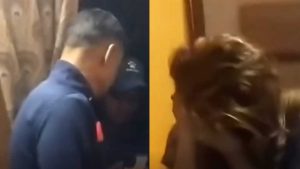 म्यादी प्रहरीमा खटिएकी महिलासँग छनौटमा खटिएका सई होटलमा भेटिएपछि स्थानीयले समाते
