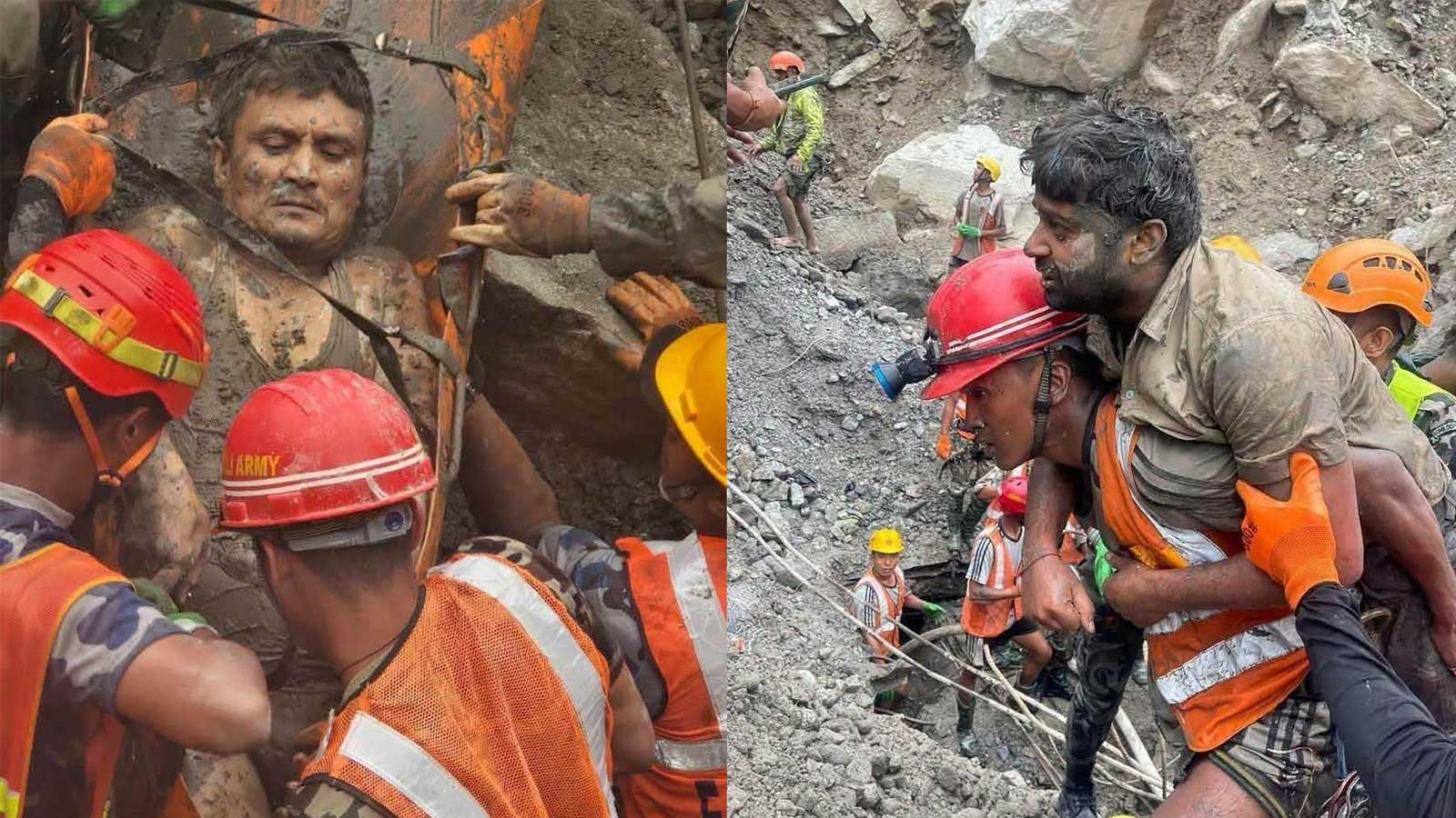 १० दिनपछि त्रिशूली–३ ‘ए’ को सुरुङबाट जीवित निकालिए सप्तरीका सञ्जय साहसहित २ जना