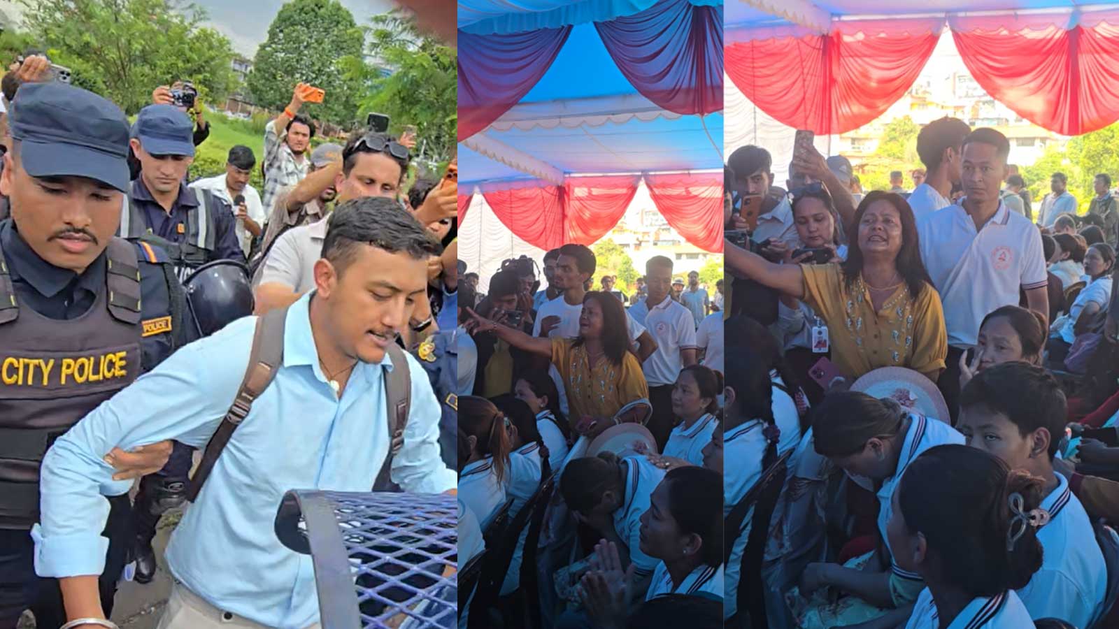 जेनजी सहिद स्मृति दिवसमा तनावः न्याय माग्दै सरकारको आलोचना गरेका आन्दोलनका घाइतेको अपमानपछि प्रहरी नियन्त्रणमा