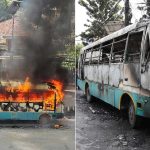 ट्राफिकसँग विवादपछि चालकले बसभित्रै आगो लगाए, भनेका थिए– ‘मलाई बग्गीखाना पठाए मेरो लास हुन्छ’