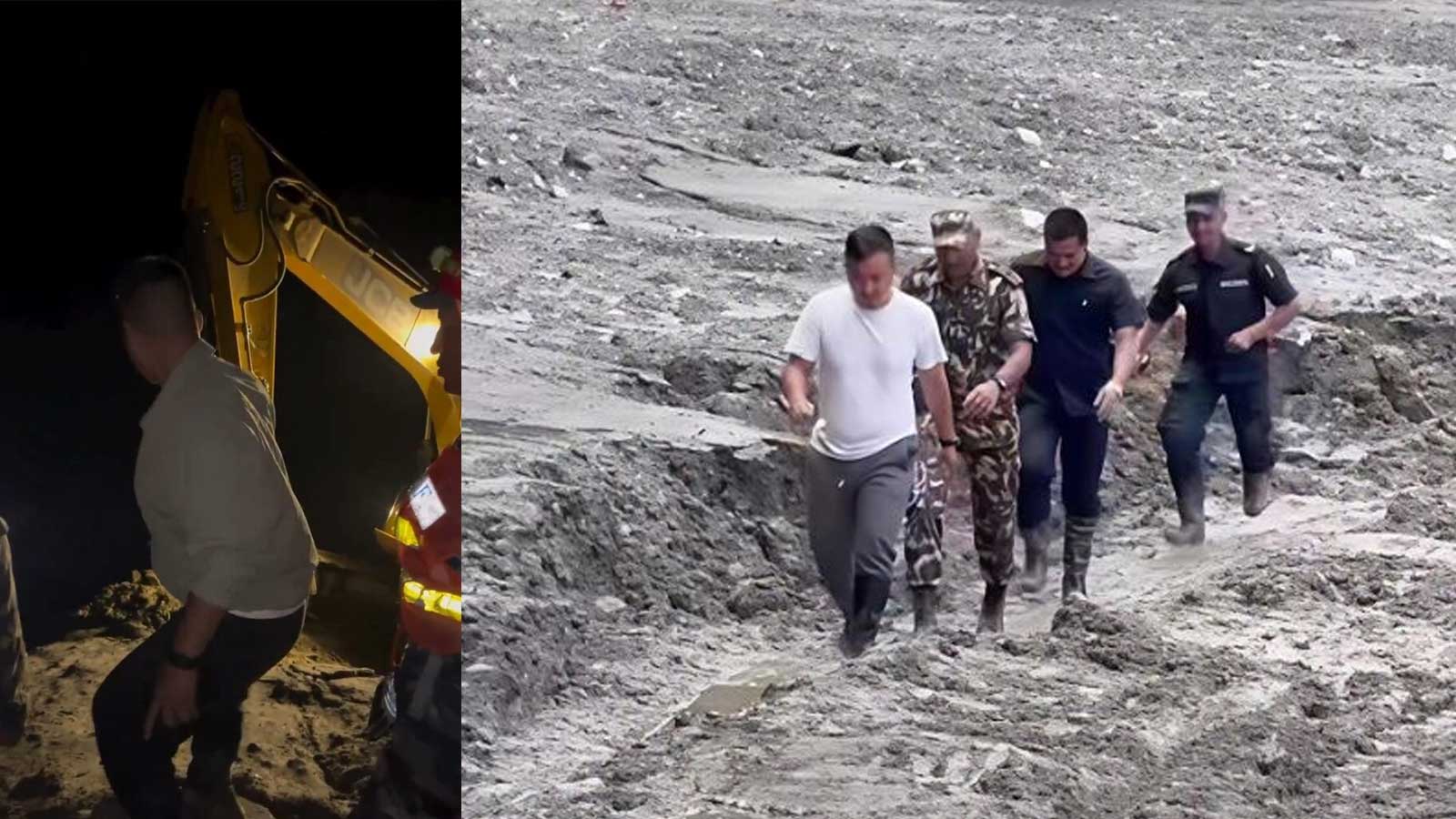उद्वारस्थलमा गृहमन्त्रीको उपस्थितिप्रति सेनाको आपत्तिपछि फर्किएका थिए सुधन गुरुङ