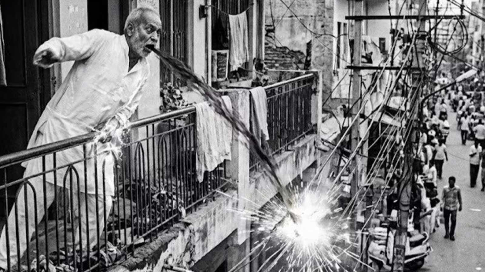 गुट्खा थुक्न कौसीमा उभिएका ६५ वर्षीय वृद्धको हाईटेन्सन तारमा करेन्ट लागेर मृत्यु
